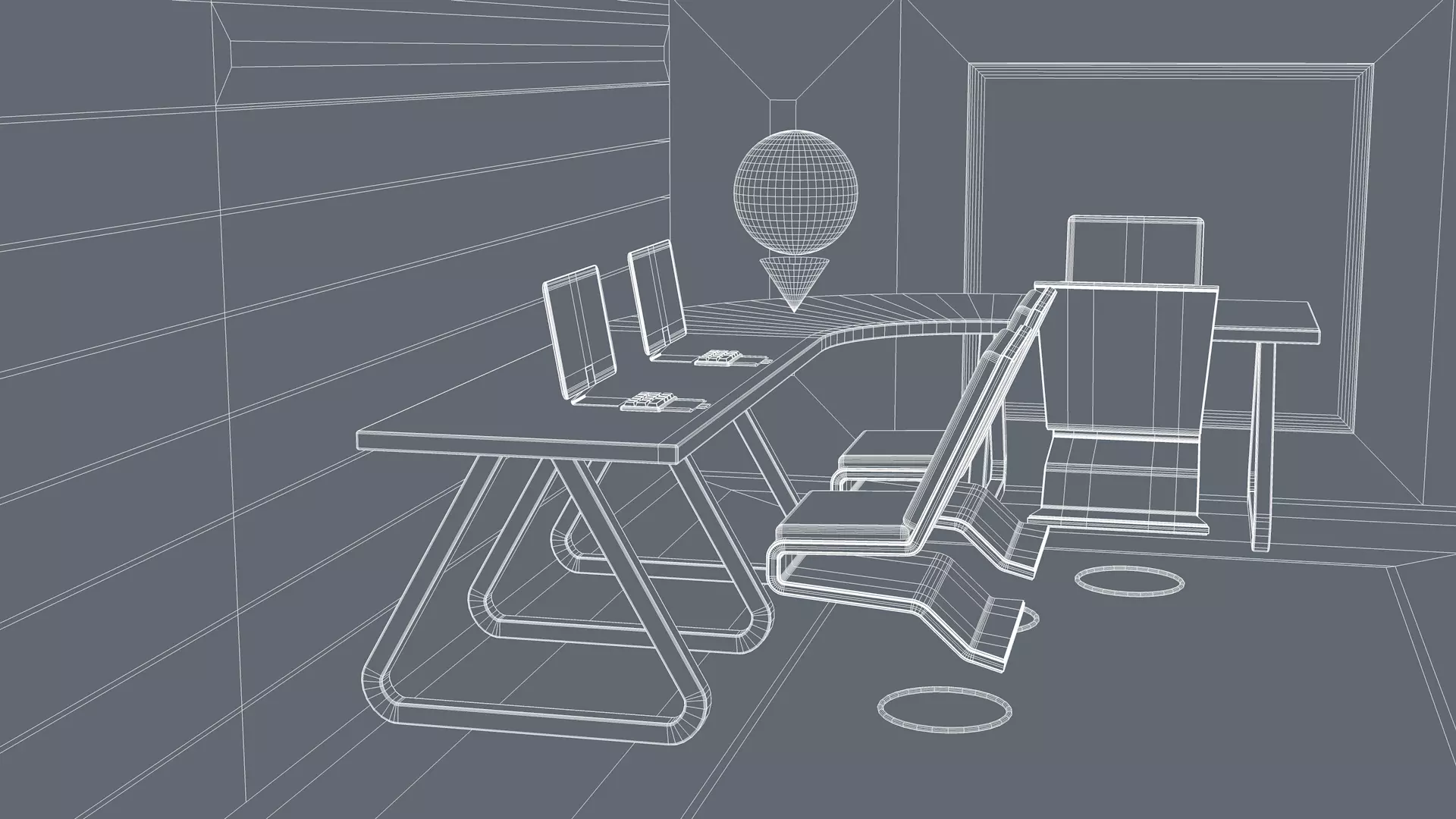 Sci Fi Room 3D model_16