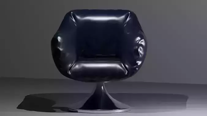 Modern swivel chair with elegant design