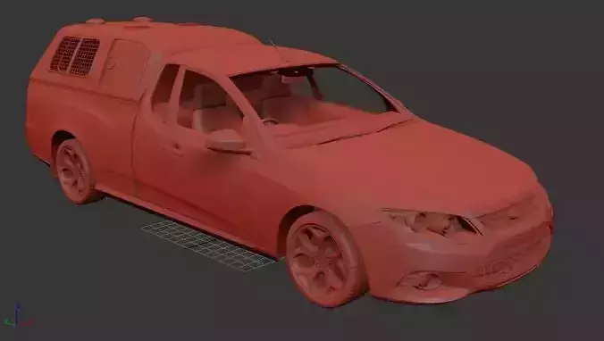 F Falcon Mk7 FG UTE XR6 Police 2011