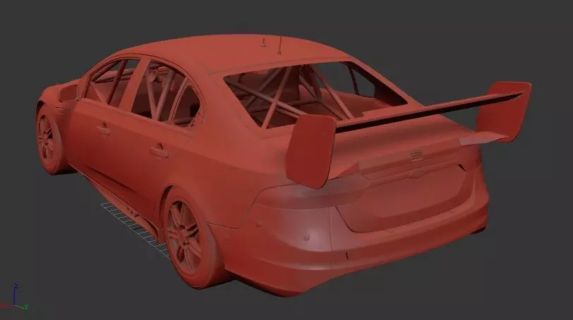 F Falcon Mk7f FG V8 Supercars 2015 3D print model_2