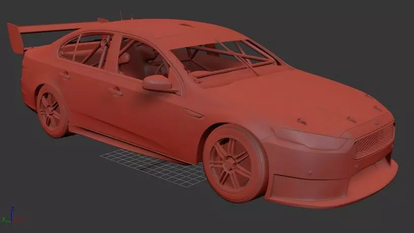 F Falcon Mk7f FG V8 Supercars 2015 3D print model_0