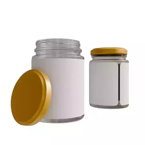 Glass Jar 200ml with Lid