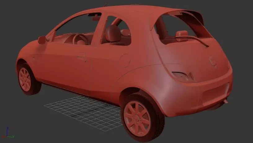 F Ka 2003 3D print model_2