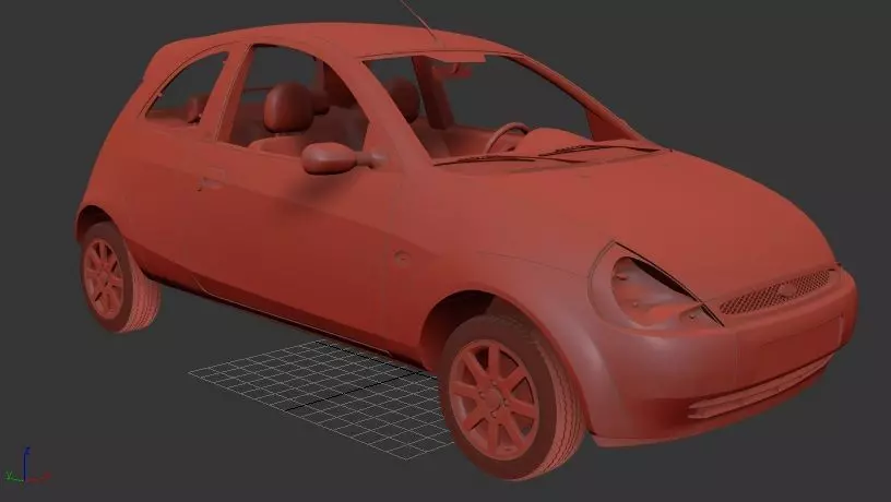 F Ka 2003 3D print model_0