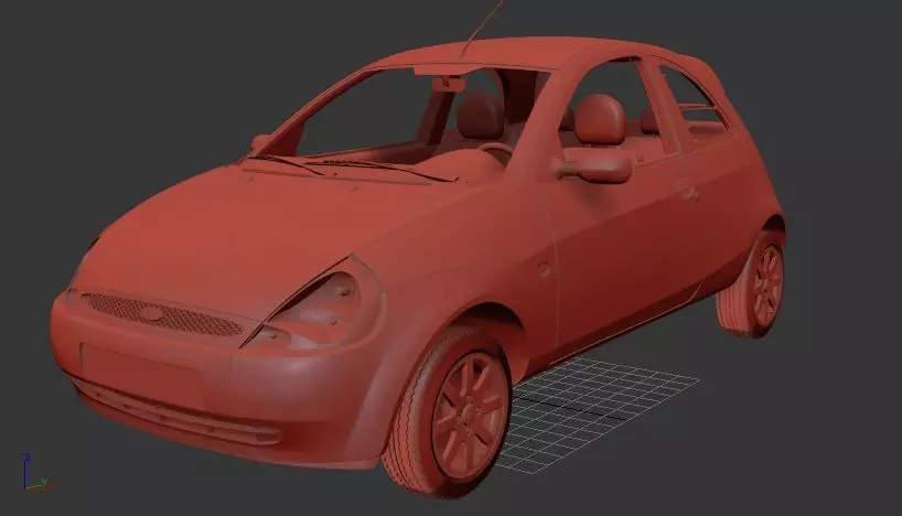 F Ka 2003 3D print model_1