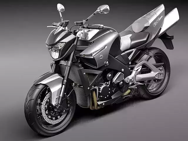 Suzuki B-King 2011 3D model