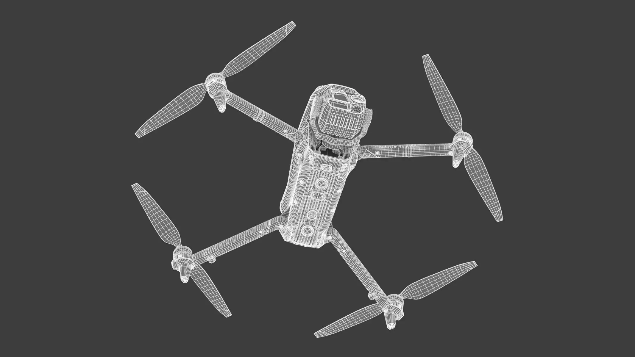 DJI Matrice 4 Drone 3D model_20