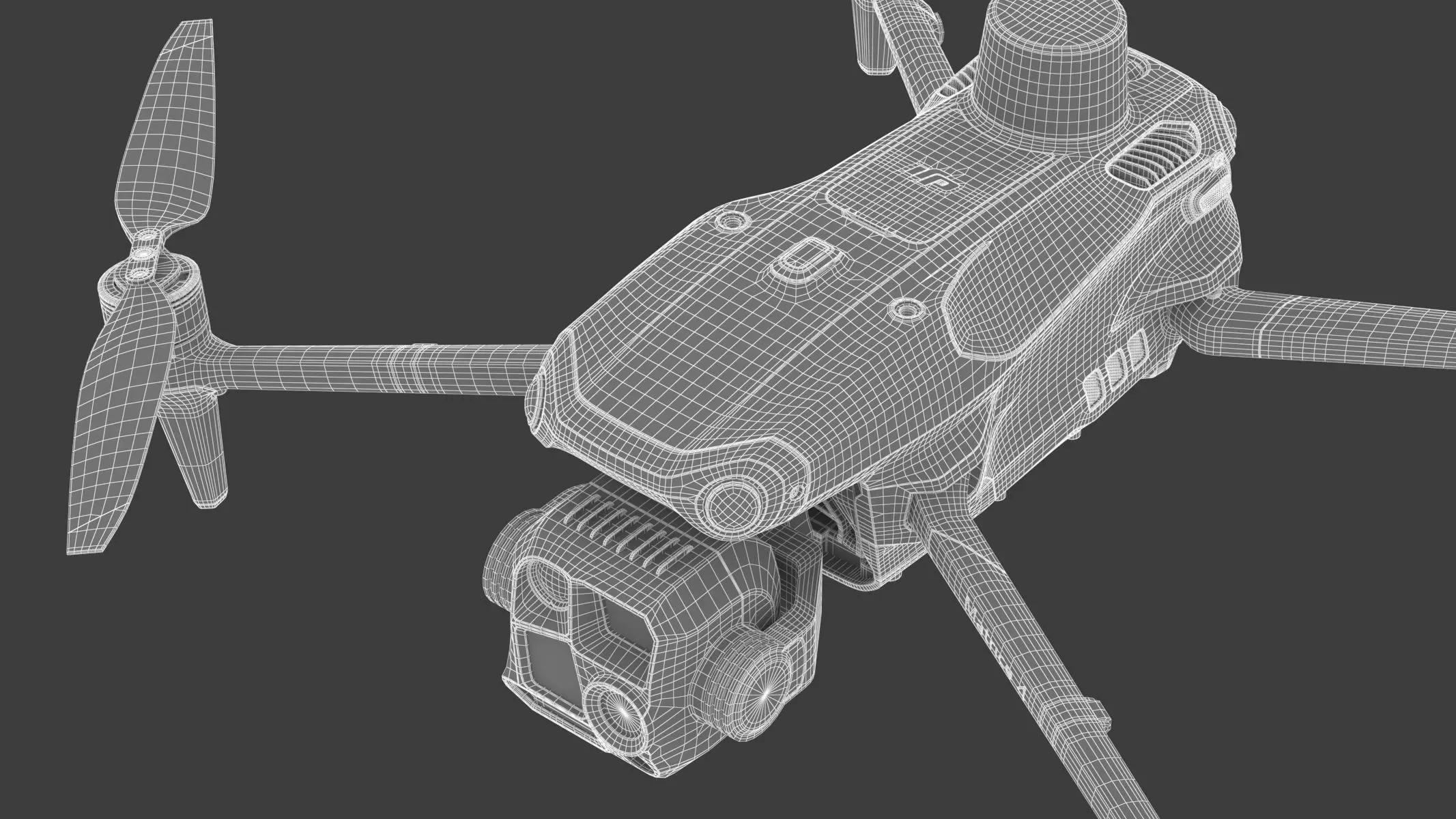 DJI Matrice 4 Drone 3D model_22
