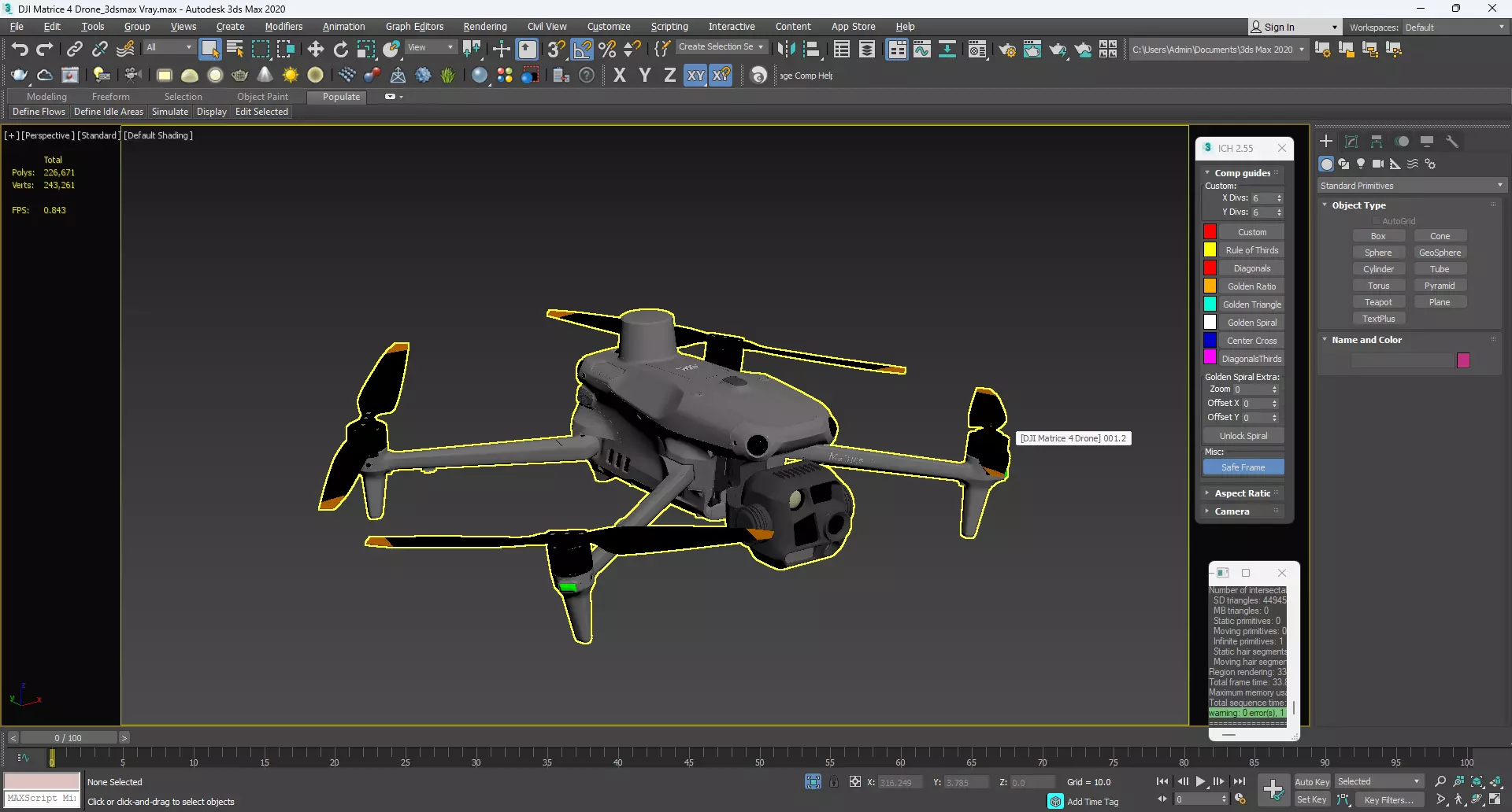 DJI Matrice 4 Drone 3D model_26