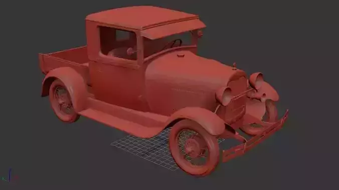 F Model A ClosedCab Pickup 1928