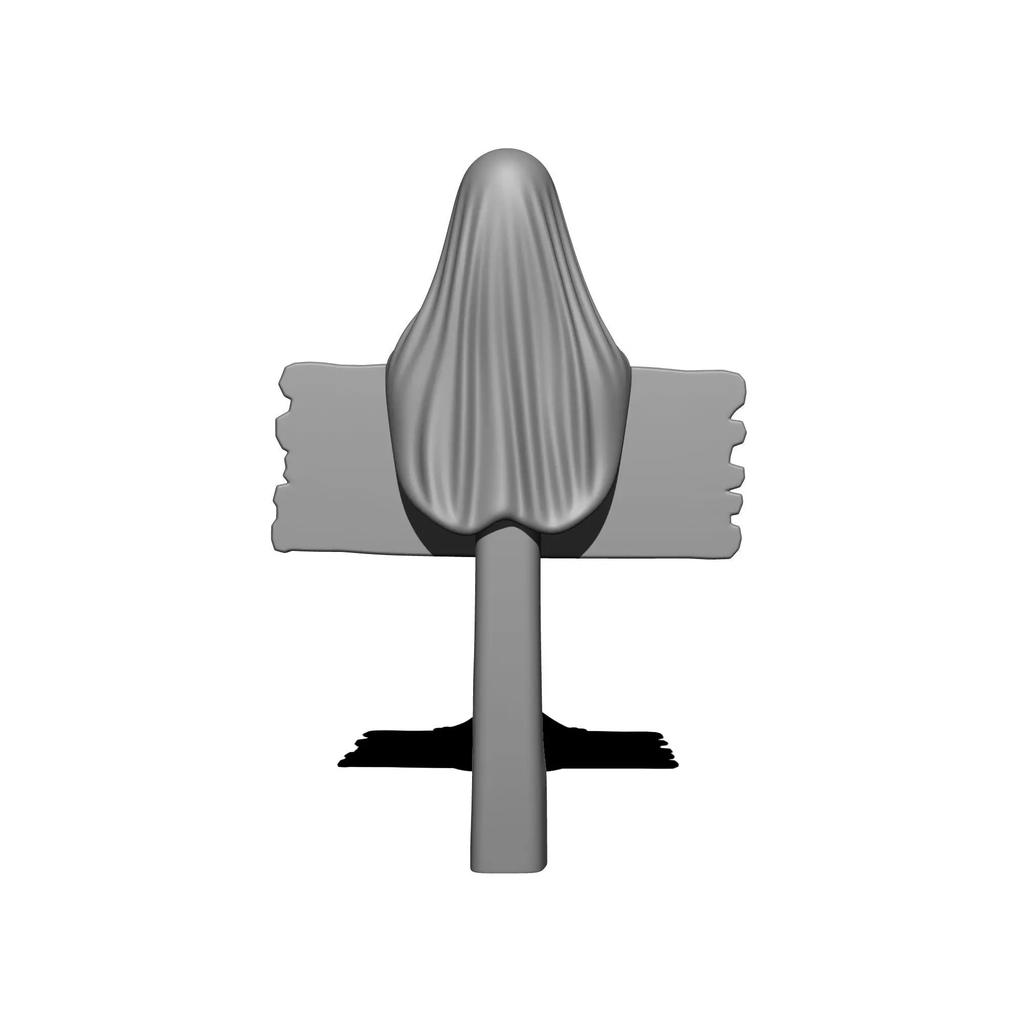 Halloween banner 3D print model_3