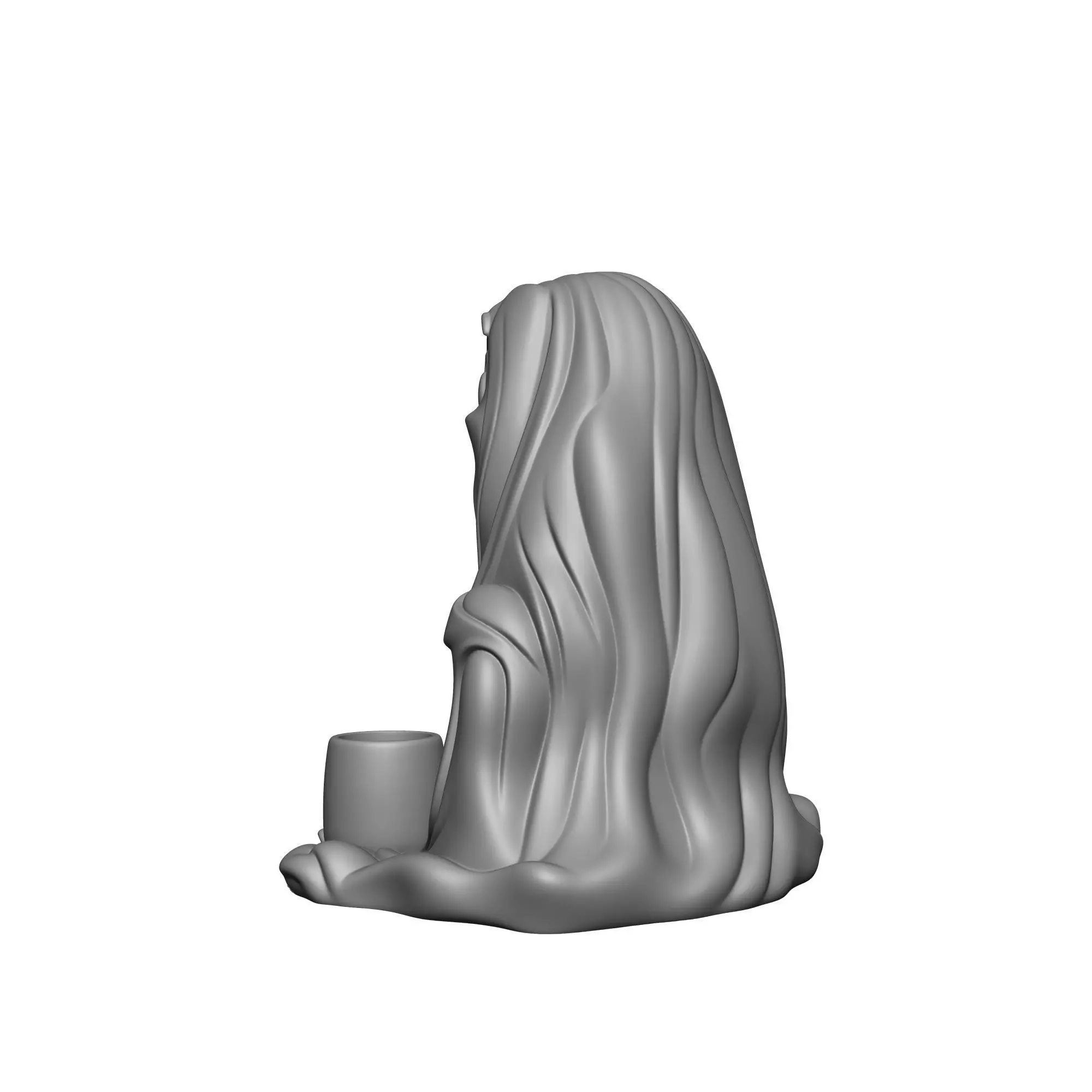 Halloween ghost 3D print model_2