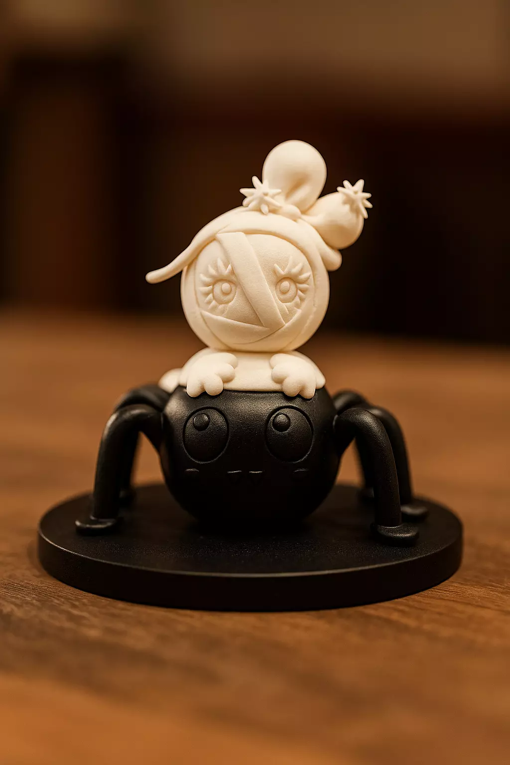Momi Cha and Bobo the Spider  Halloween 3D print model_0