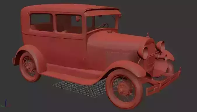 F Model A Tudor 1929