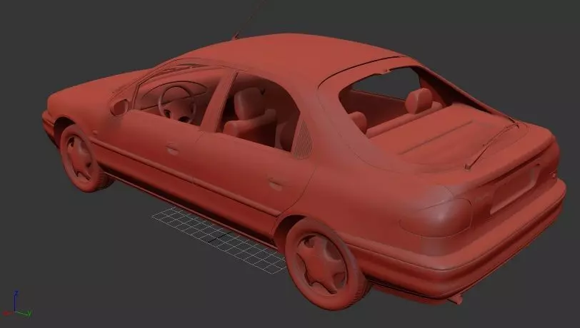 F Mondeo Mk1 hatchback 1993 3D print model_2
