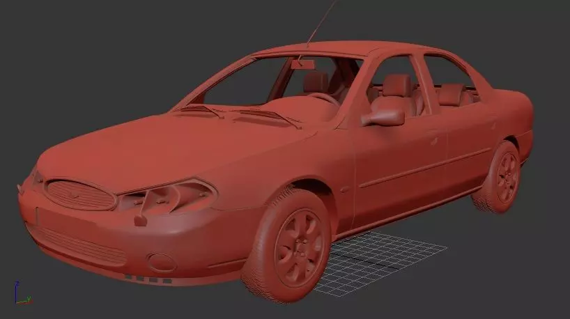 F Mondeo Mk1f sedan 1996 3D print model_1