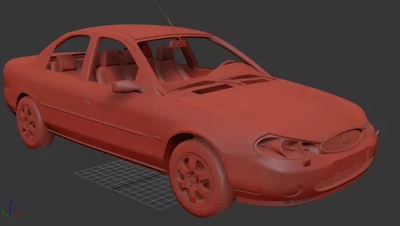 F Mondeo Mk1f sedan 1996 3D print model_0