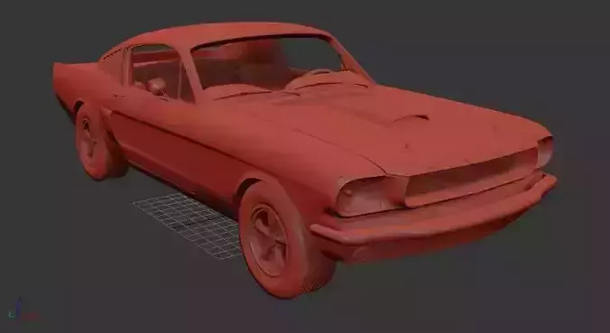 F Mustang Mk1 fastback 1965