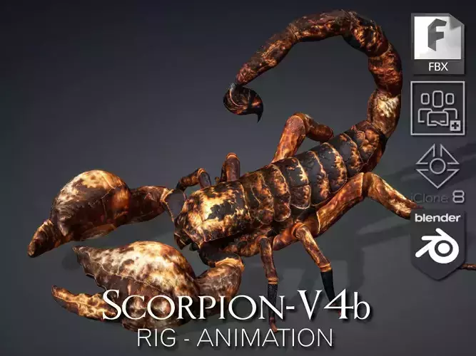Scorpion-V4b 3D model