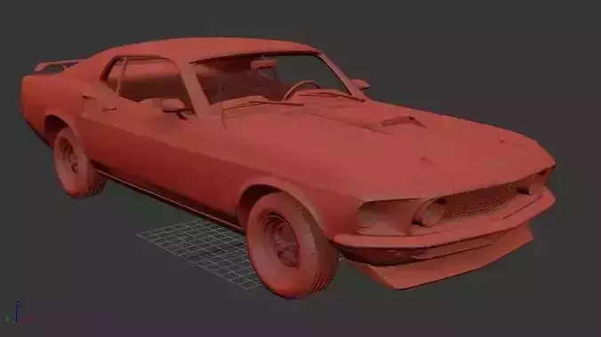 F Mustang Mk1 Mach 1 351 1969