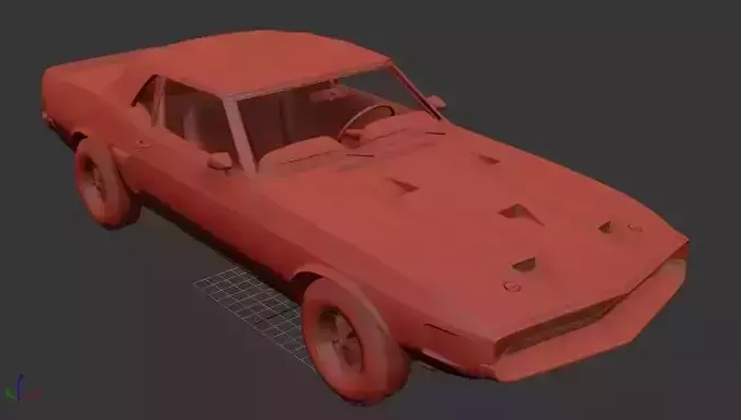 F Mustang Mk1 Shelby GT500 convertible 1969