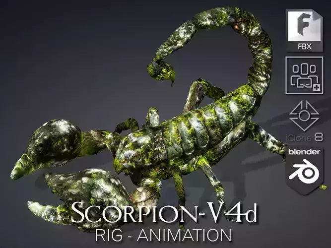 Scorpion-V4d 3D model