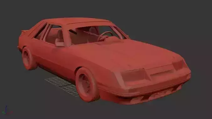 F Mustang Mk3 GT Group A 1983