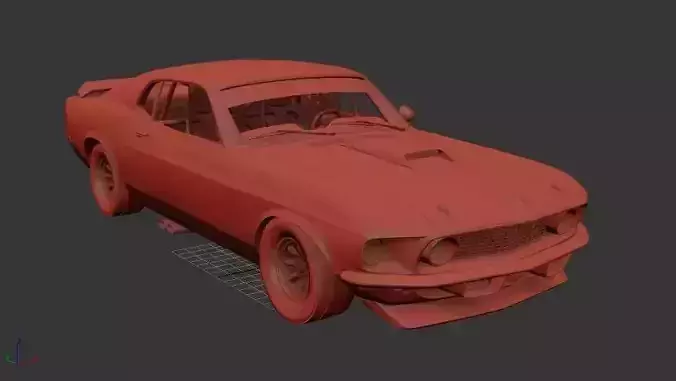 F Mustang John Bowe 1969