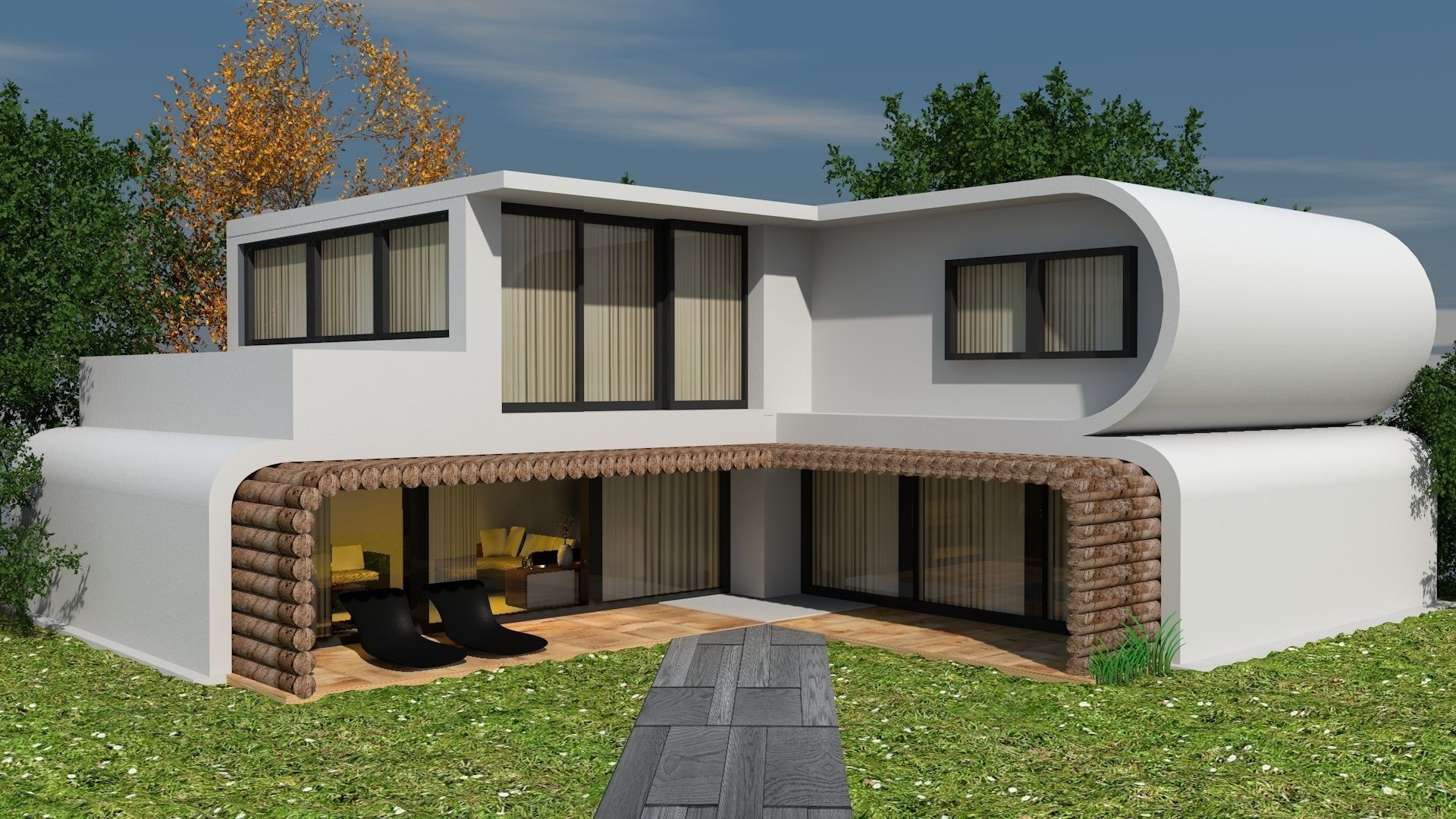 Green House 3D model_2