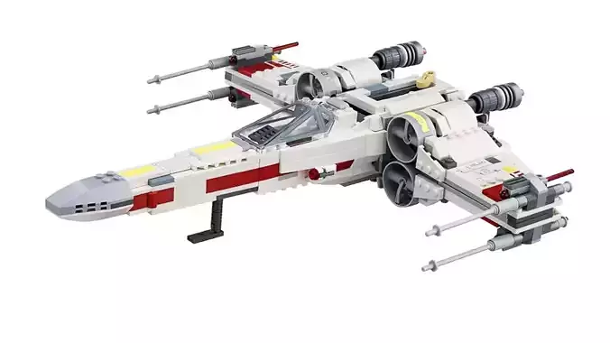 Wikibricks3D - 75218-X-Wing-Starfighter