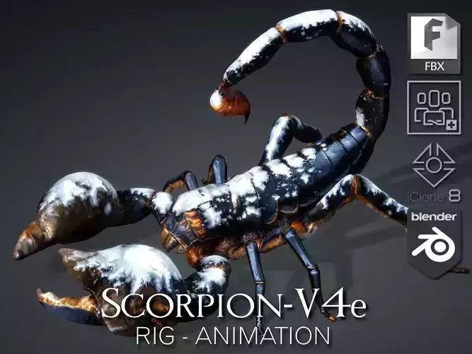 Scorpion-V4e 3D model