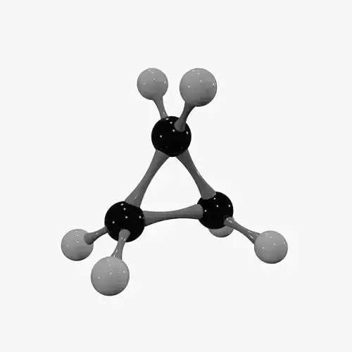 Cyclopropane Molecule