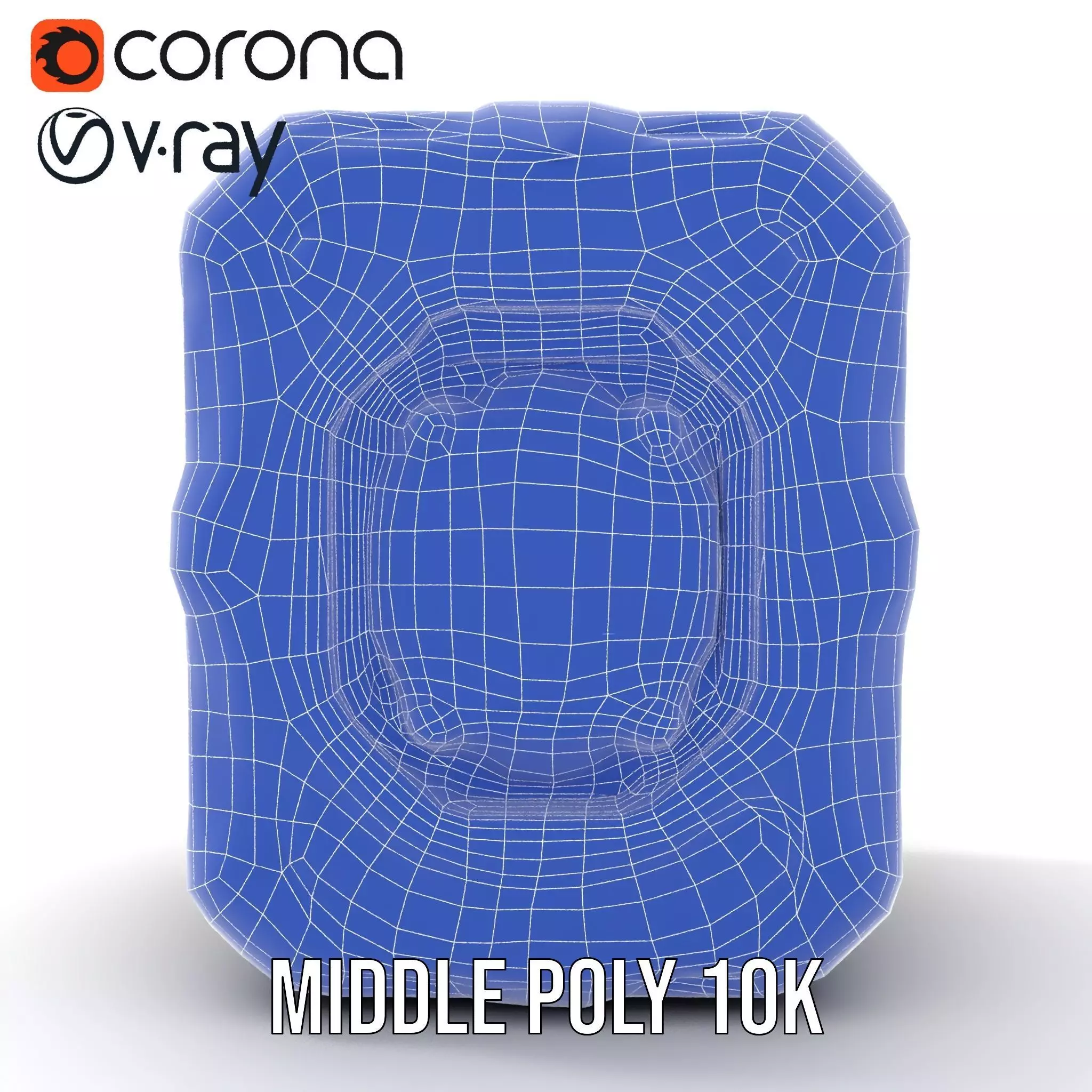 Futuristic Energy Generator Model Pack with LED Lighting Low-poly 3D model_18