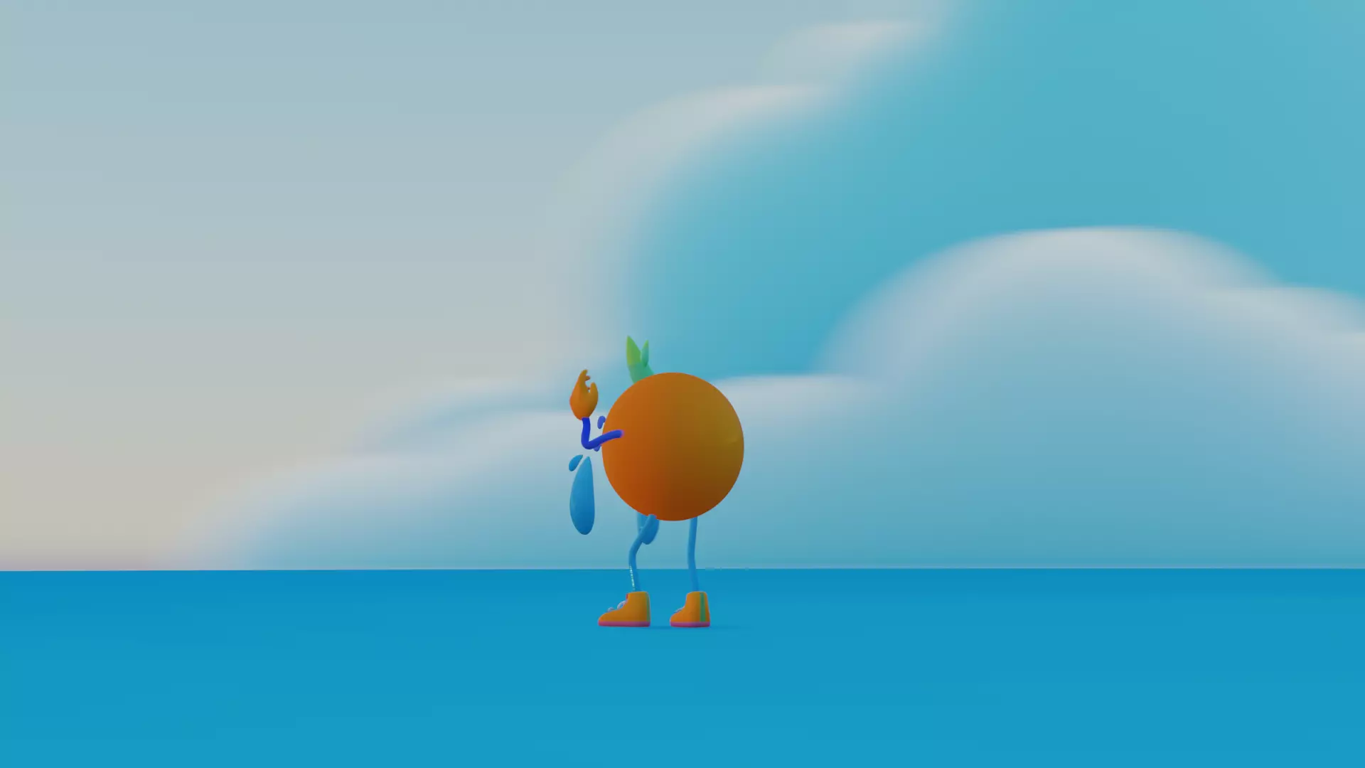 Emoji Crying  Low-poly 3D model_26