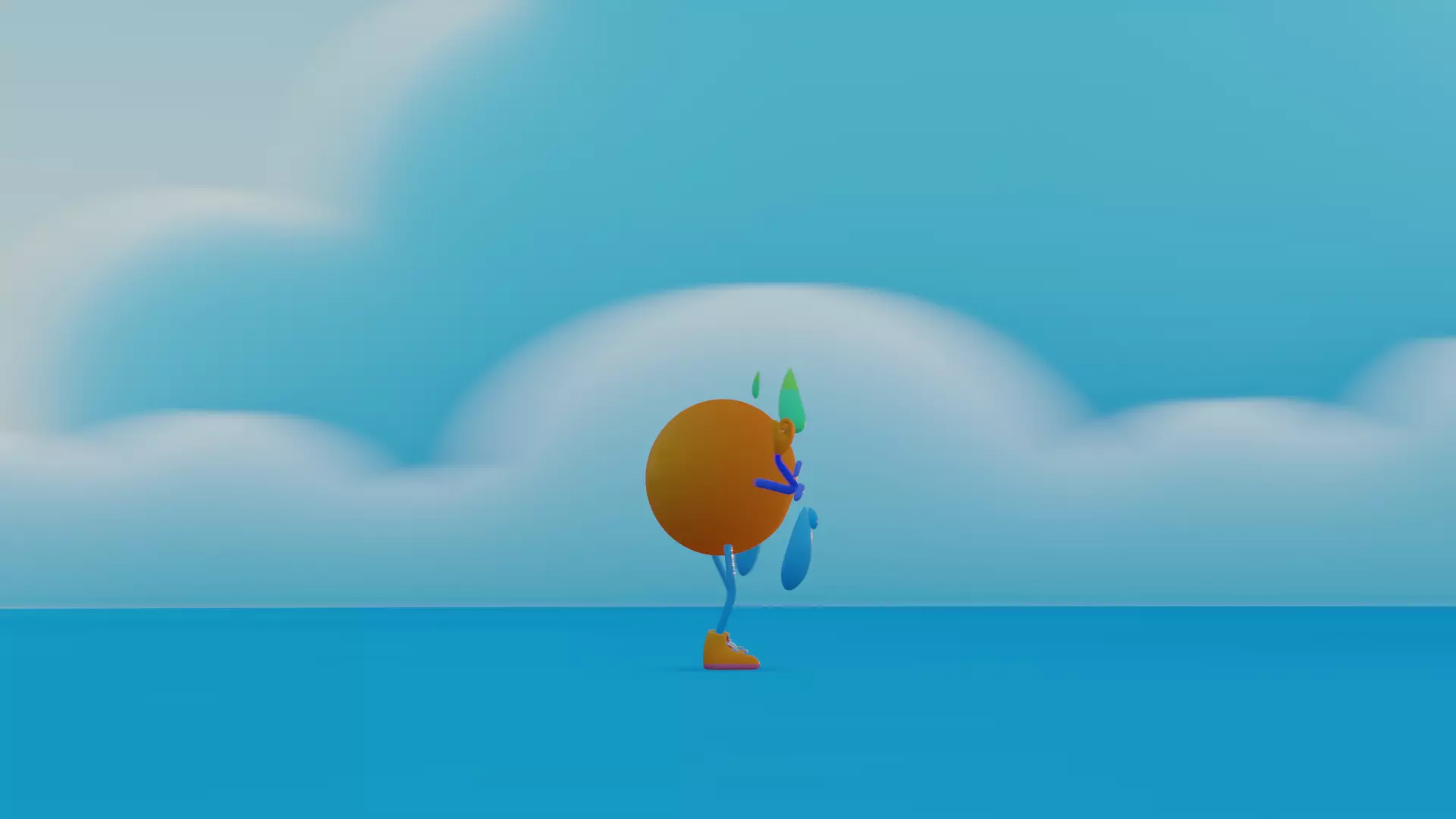 Emoji Crying  Low-poly 3D model_37