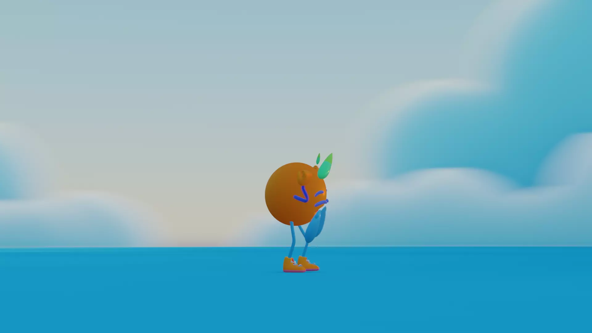 Emoji Crying  Low-poly 3D model_49