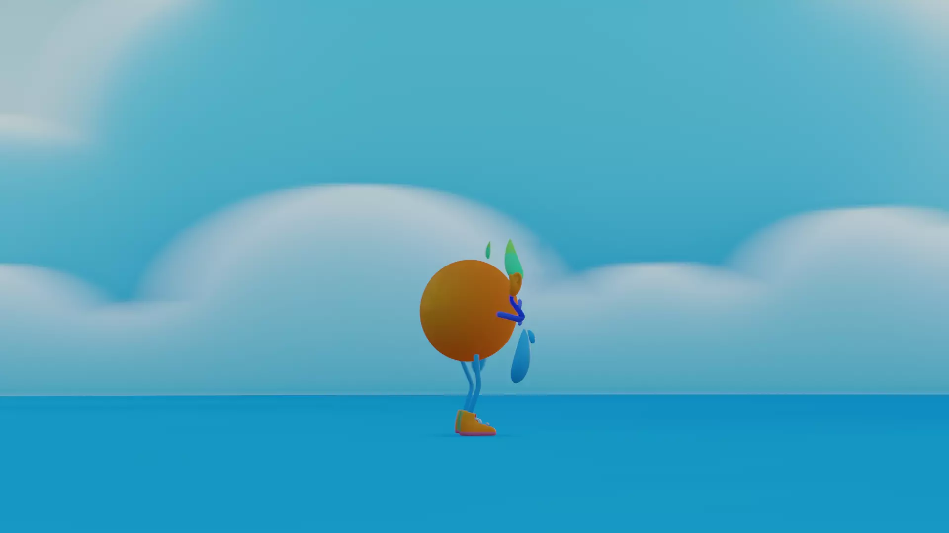 Emoji Crying  Low-poly 3D model_32