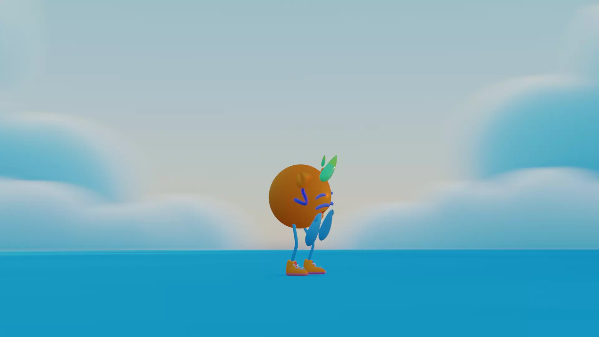 Emoji Crying  Low-poly 3D model_51