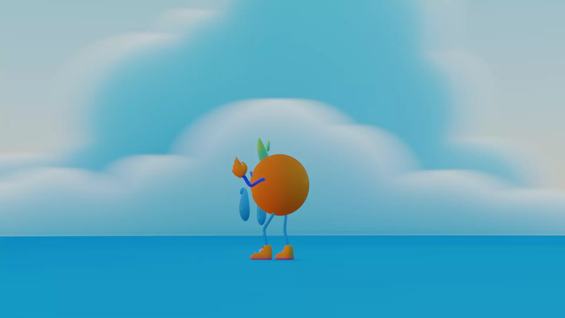 Emoji Crying  Low-poly 3D model_19