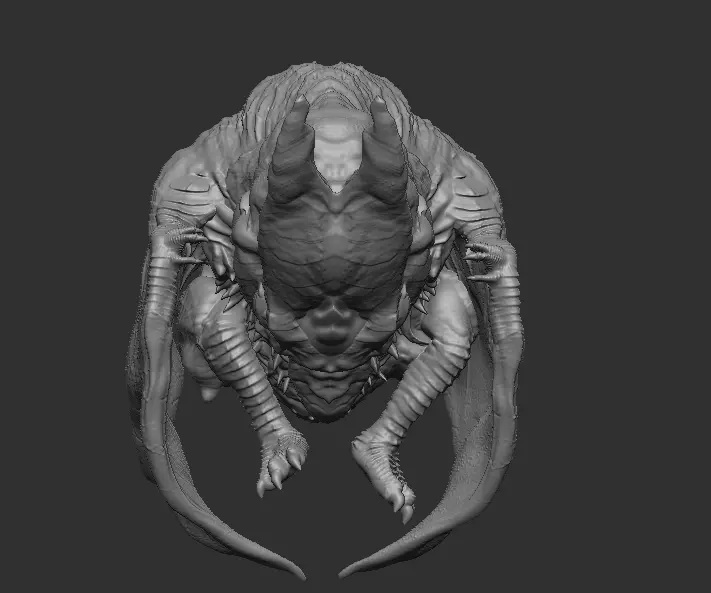 Baby Rodan 3D Model High Detail Monsterverse  3D print model_8