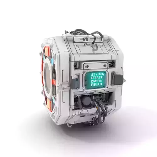 Futuristic Control Module Pack with Interactive Displays model pack