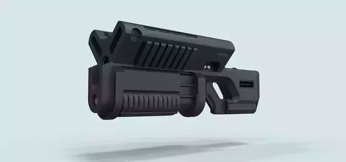 BFG 9000 from DOOM 3D model