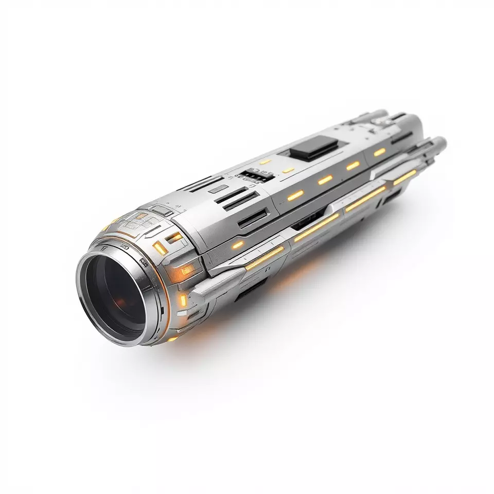 Futuristic SciFi Device model pack Low-poly 3D model_2