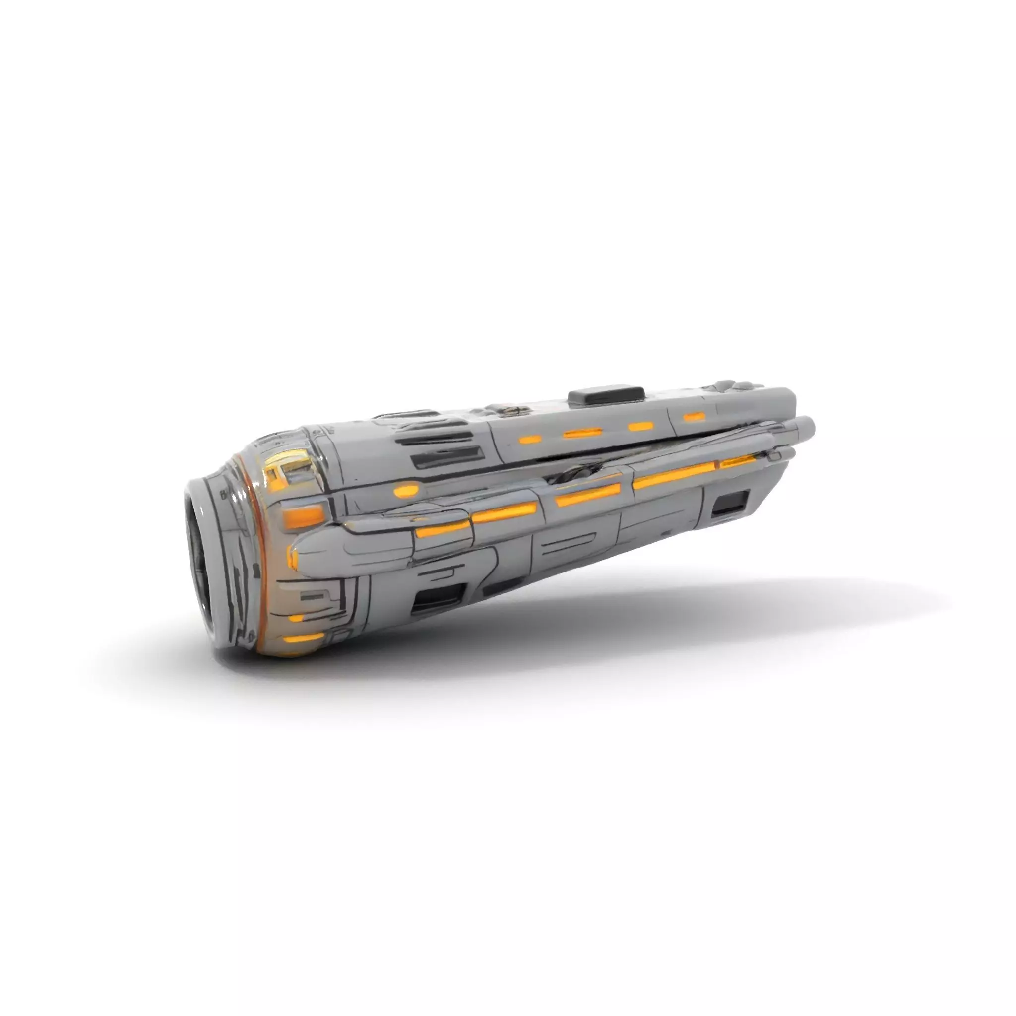 Futuristic SciFi Device model pack Low-poly 3D model_0