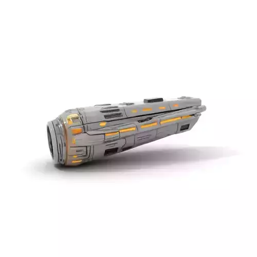 Futuristic SciFi Device model pack Low-poly 3D model