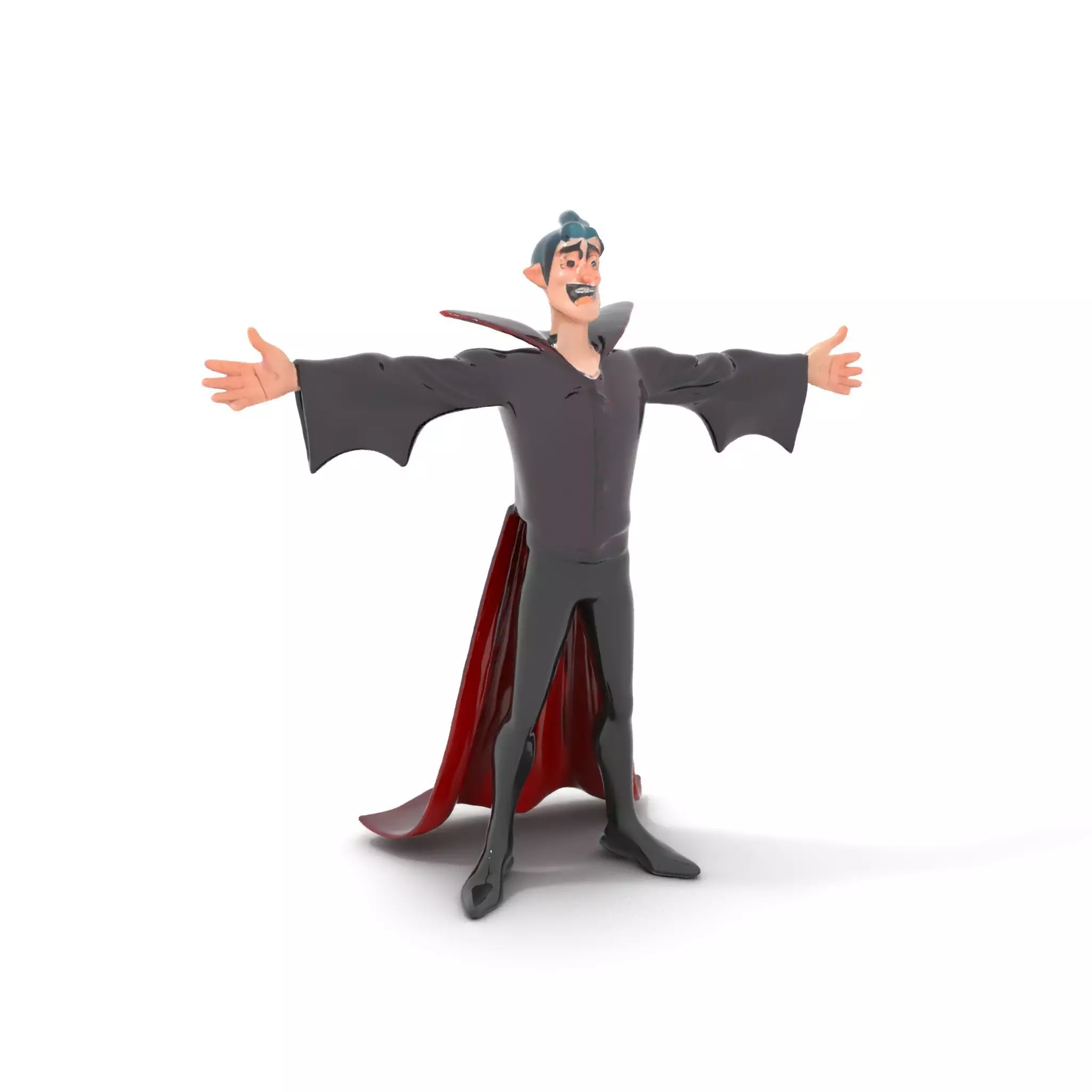 Cartoon Vampire Character Model Pack Low-poly 3D model_0