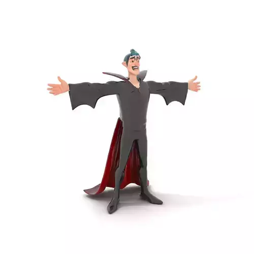 Cartoon Vampire Character Model Pack