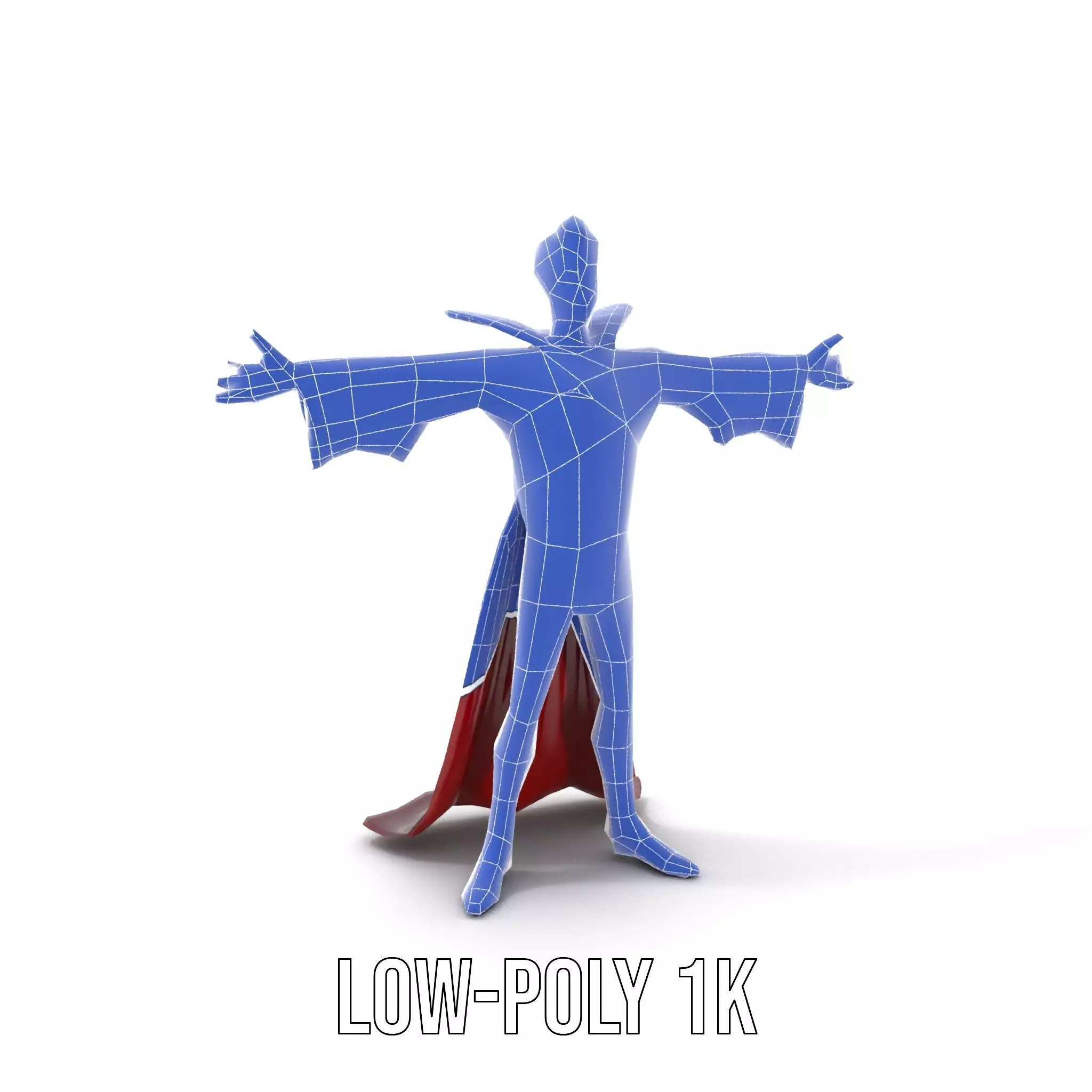 Cartoon Vampire Character Model Pack Low-poly 3D model_14