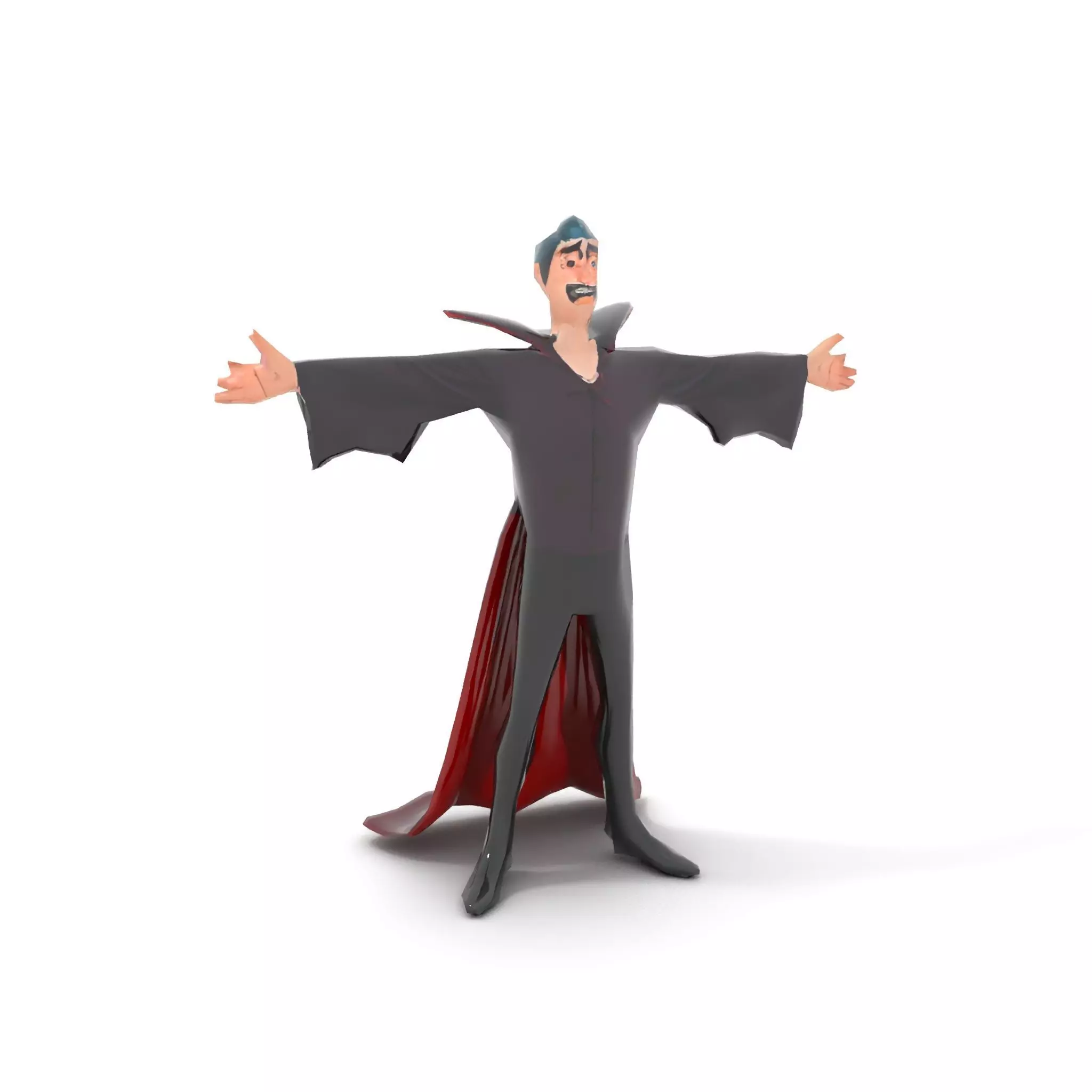 Cartoon Vampire Character Model Pack Low-poly 3D model_7