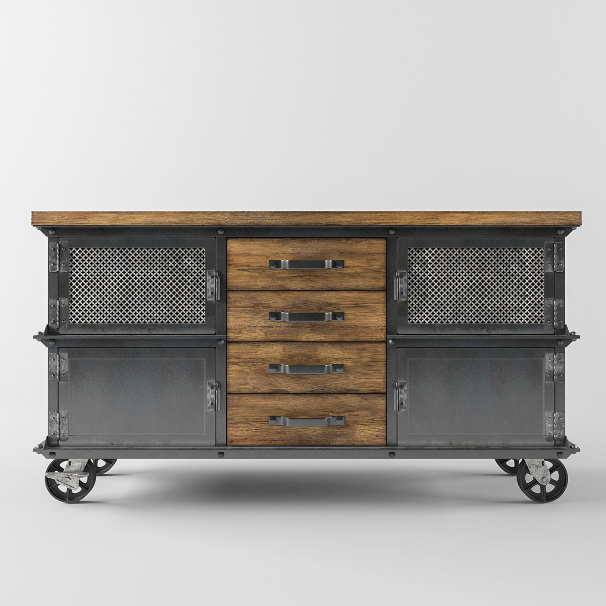 Large Ellis Console 3D model_1